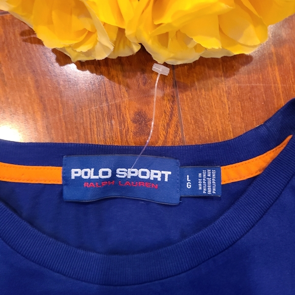 Ralph Lauren Polo SportsBlue  Classic Logo Tshirt - Picture 5 of 6